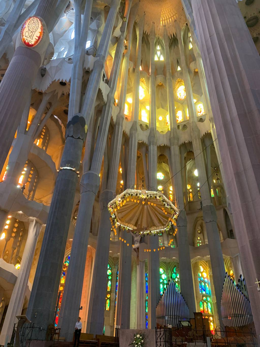 A sinfonia de cores composta por Gaudí