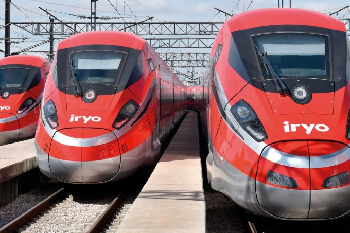 Trens da Iryo, Espanha
