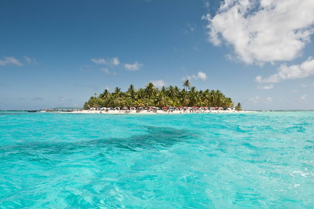 Johnny Cay, San Andres, Colômbia Johnny Cay, San Andres, Colômbia