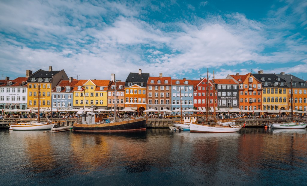 Nyhavn Pier, Copenhague, Dinamarca