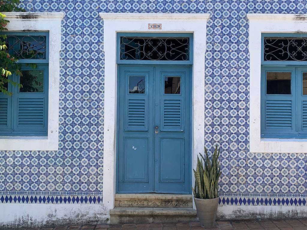 Fachadas de Pinterest em Olinda.