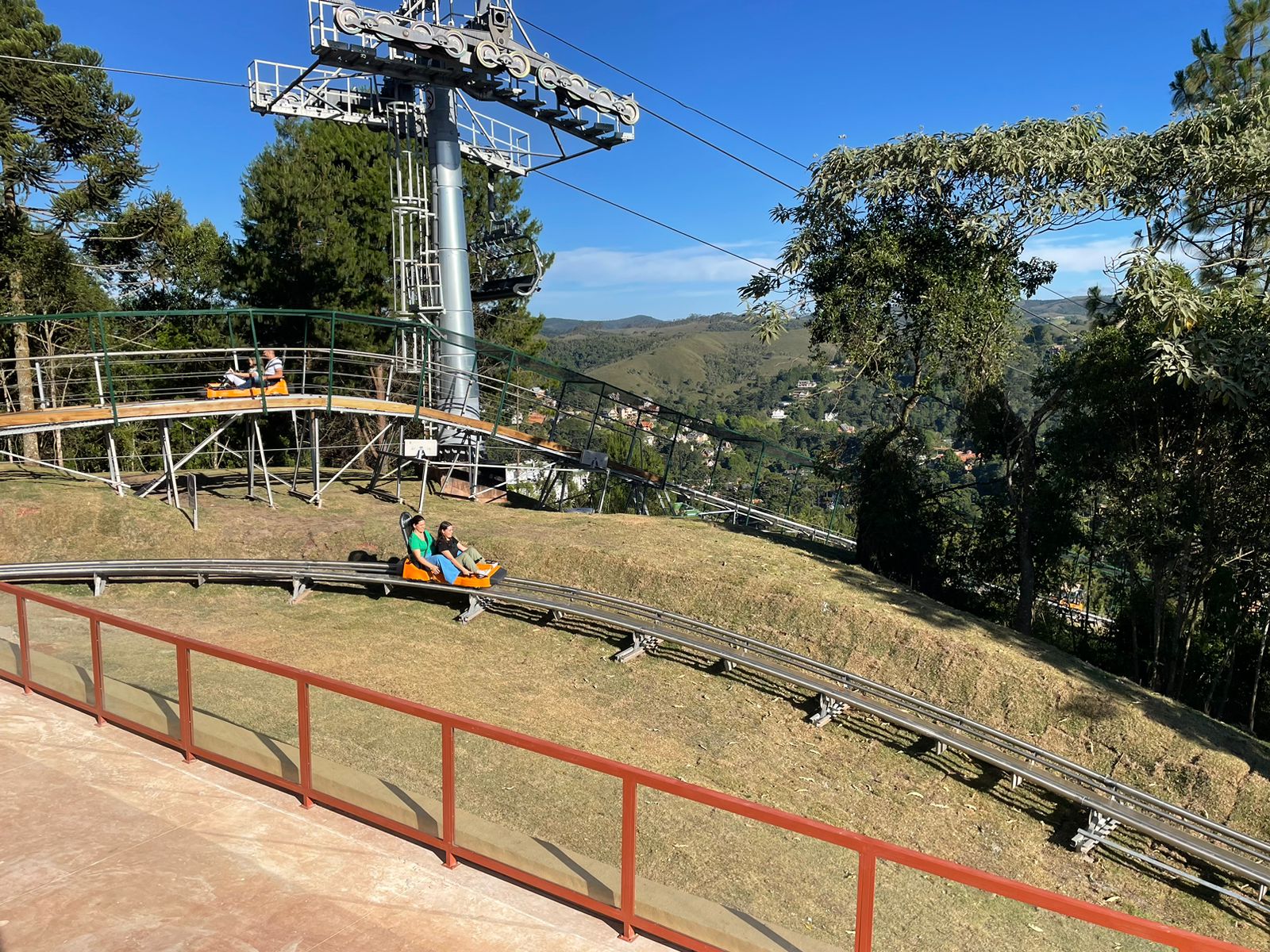 Trenó de montanha é nova atração em Campos do Jordão