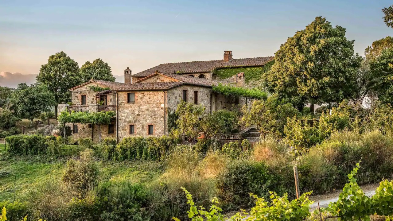 Villa Vignalunga, Castiglione d'Orcia, Toscana, Itália