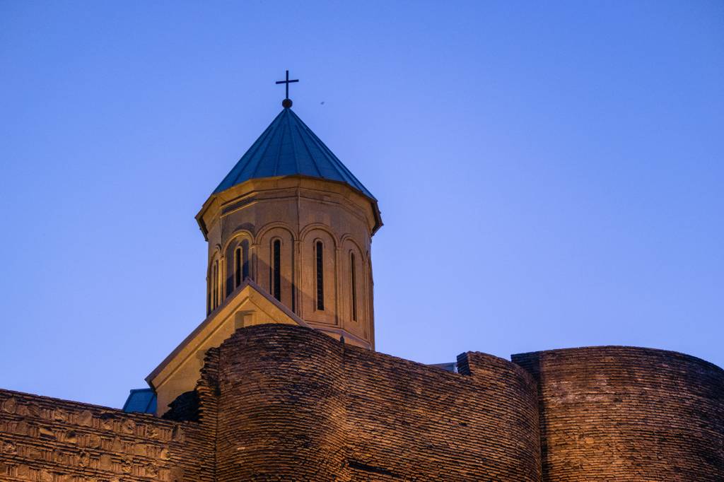 Fortaleza de Narikal, tbilisi, georgia