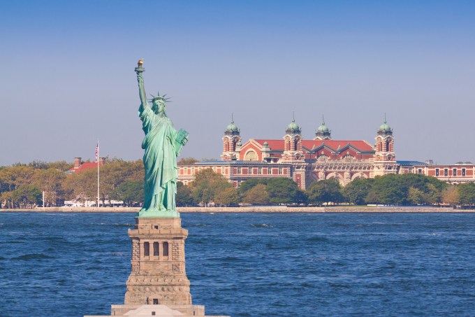 Estátua da Liberdade, Ellis Island, Nova York, Estados Unidos