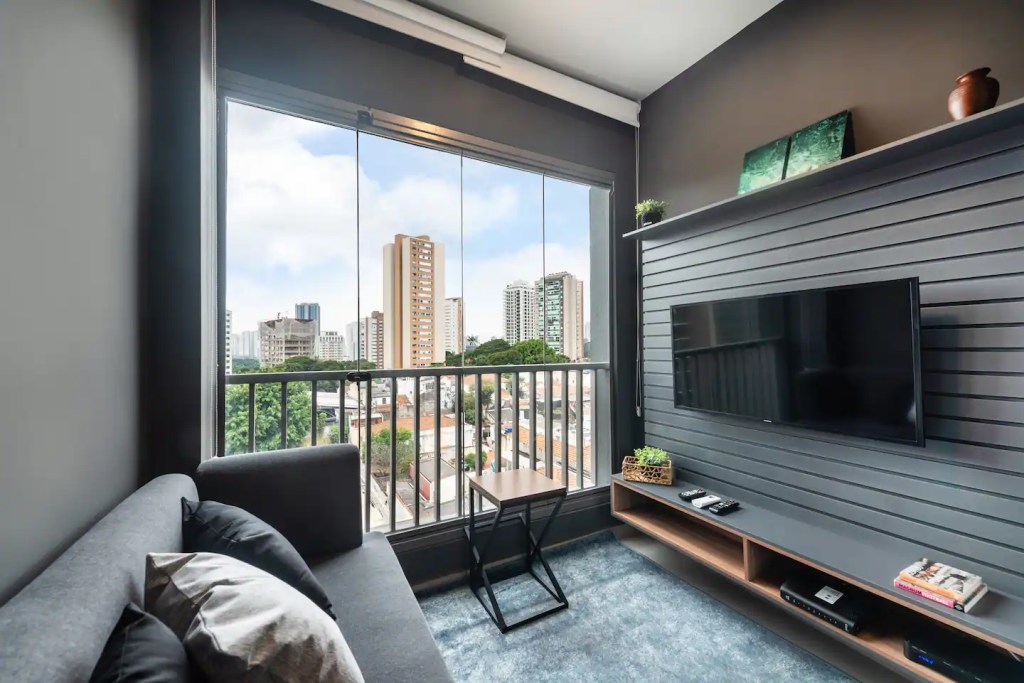 Apartamento com dois quartos, Allianz Parque, São Paulo, Brasil