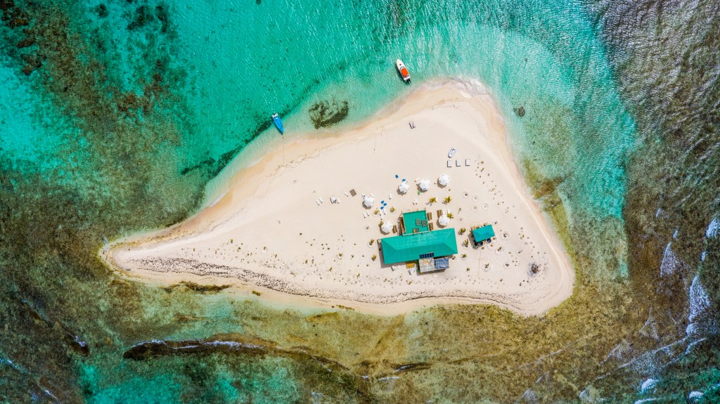 Sandy Island Ilha de Sandy Ground, em Anguilla