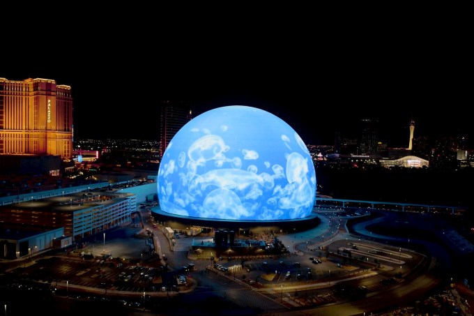 Sphere at The Venetian, Las Vegas, Estados Unidos