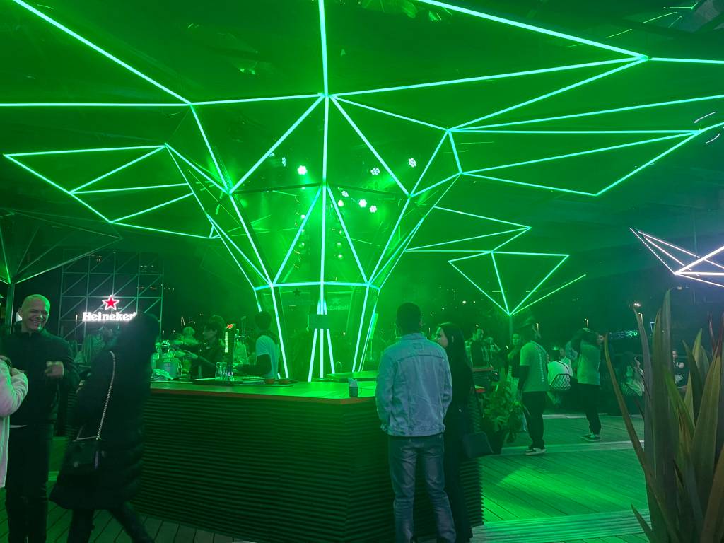 heineken floating bar heineken floating bar