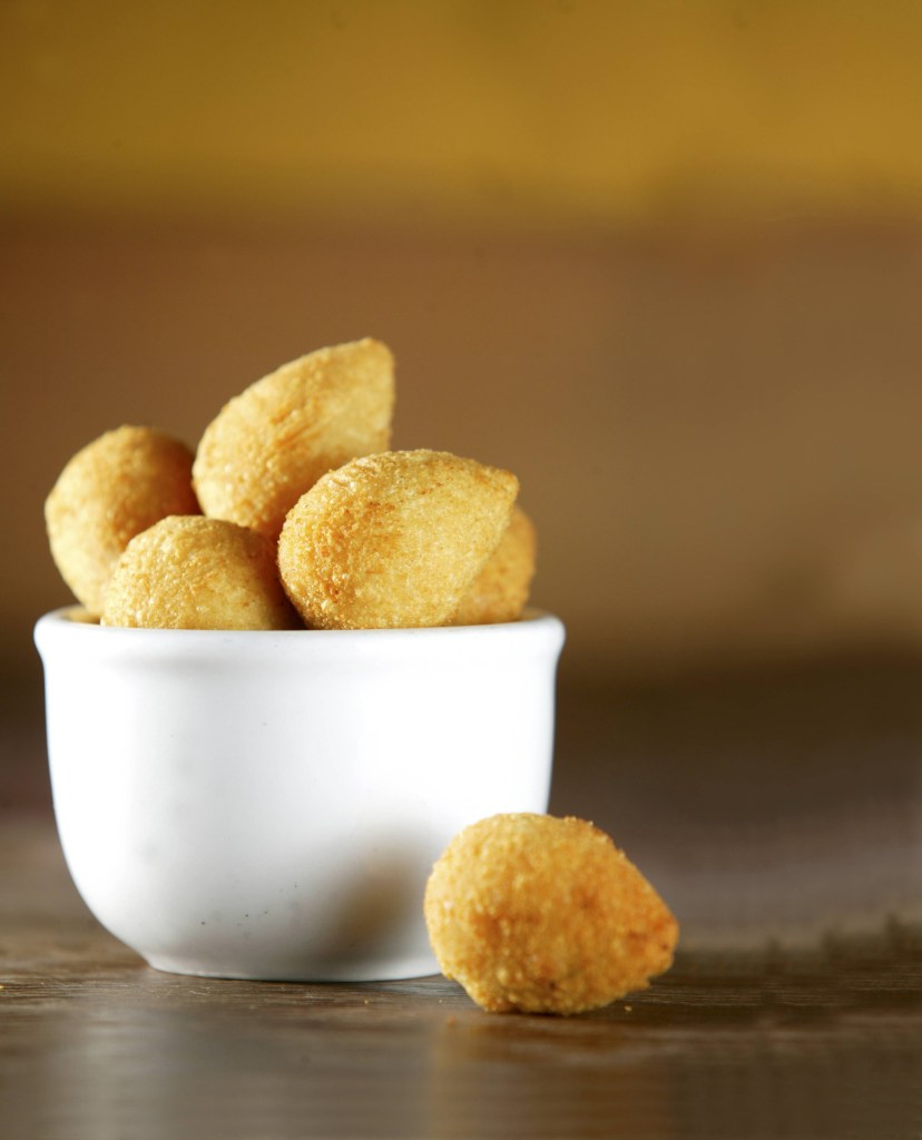 Frangó, São Paulo, Brasil Coxinha de frango com catupiry, do bar Frangó