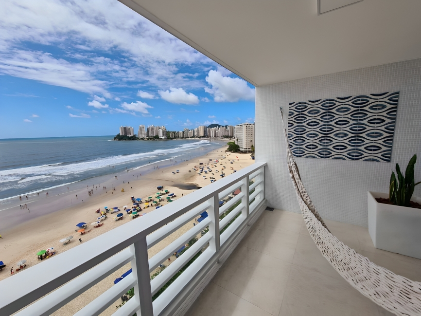Apartamento-com-vista-para-o-mar-no-Guarujá-para-alugar-no-airbnb-em-São-Paulo-Brasil