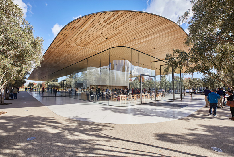 Apple Park Visitor Center, Cupertino, Califórnia, Estados Unidos Apple Park Visitor Center, Cupertino, Califórnia, Estados Unidos