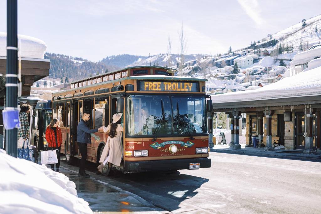CB_Transit_Winter_2023_5 Old Town Transit Center in the Winter Park City