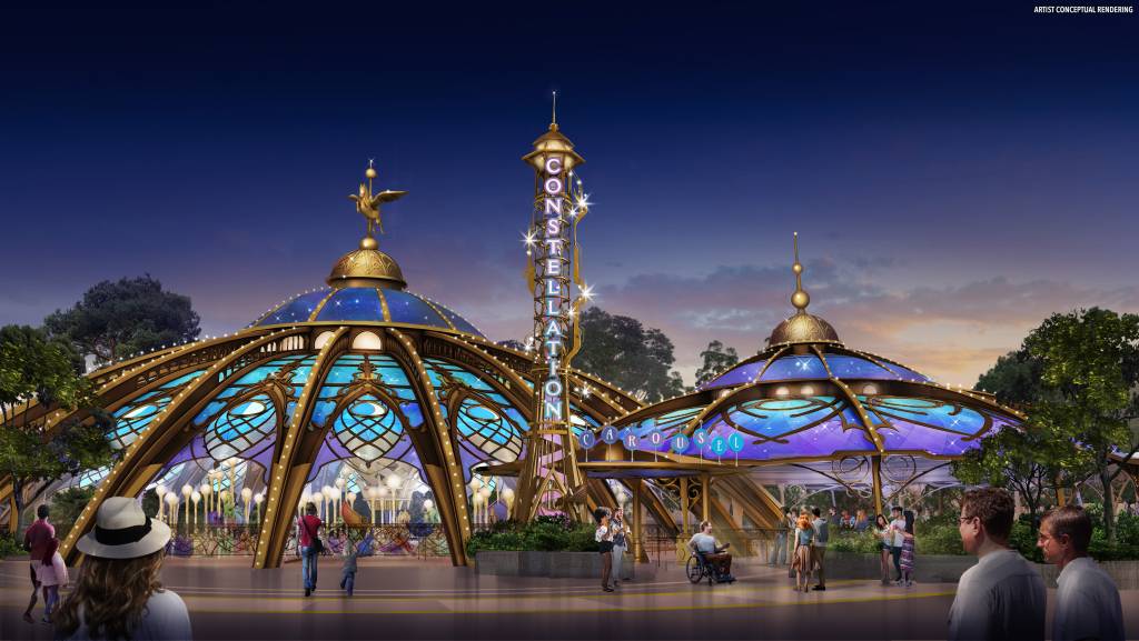 Constellation Carousel, Universal Epic Universe Constellation Carousel, Universal Epic Universe