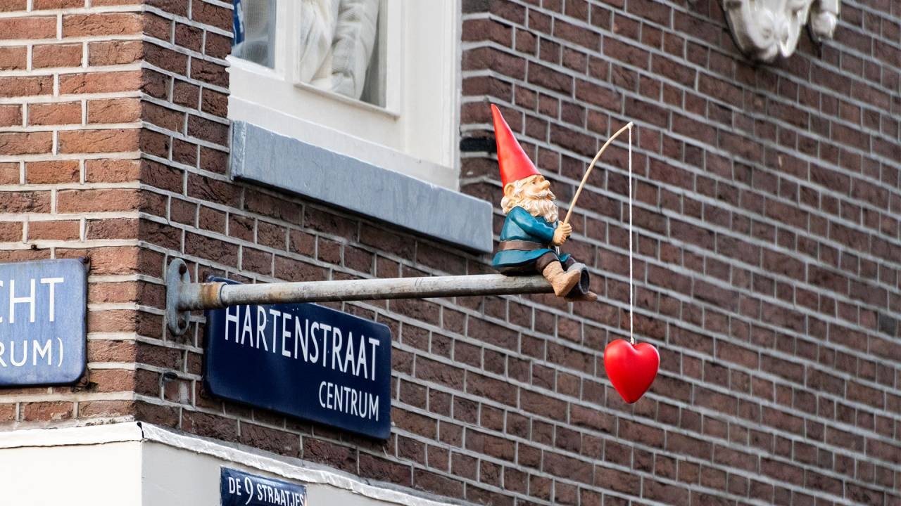 Intervenção urbana de Frankey, Amsterdã, Holanda
