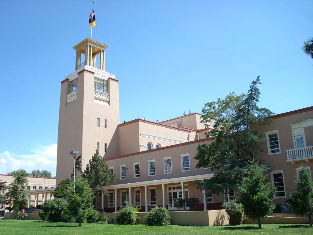 Baatan Memorial Building, Santa Fe, Novo México Baatan Memorial Building, Santa Fe, Novo México