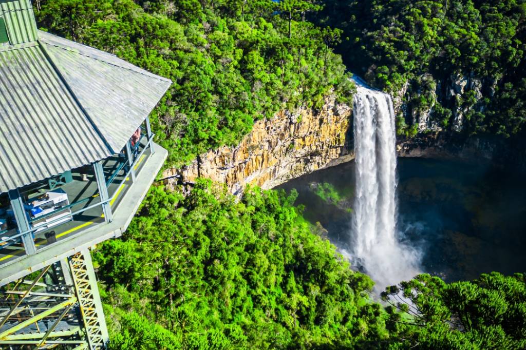 Cascata do Caracol, Canela, Rio Grande do Sul, Brasil Cascata do Caracol, Canela, Rio Grande do Sul, Brasil