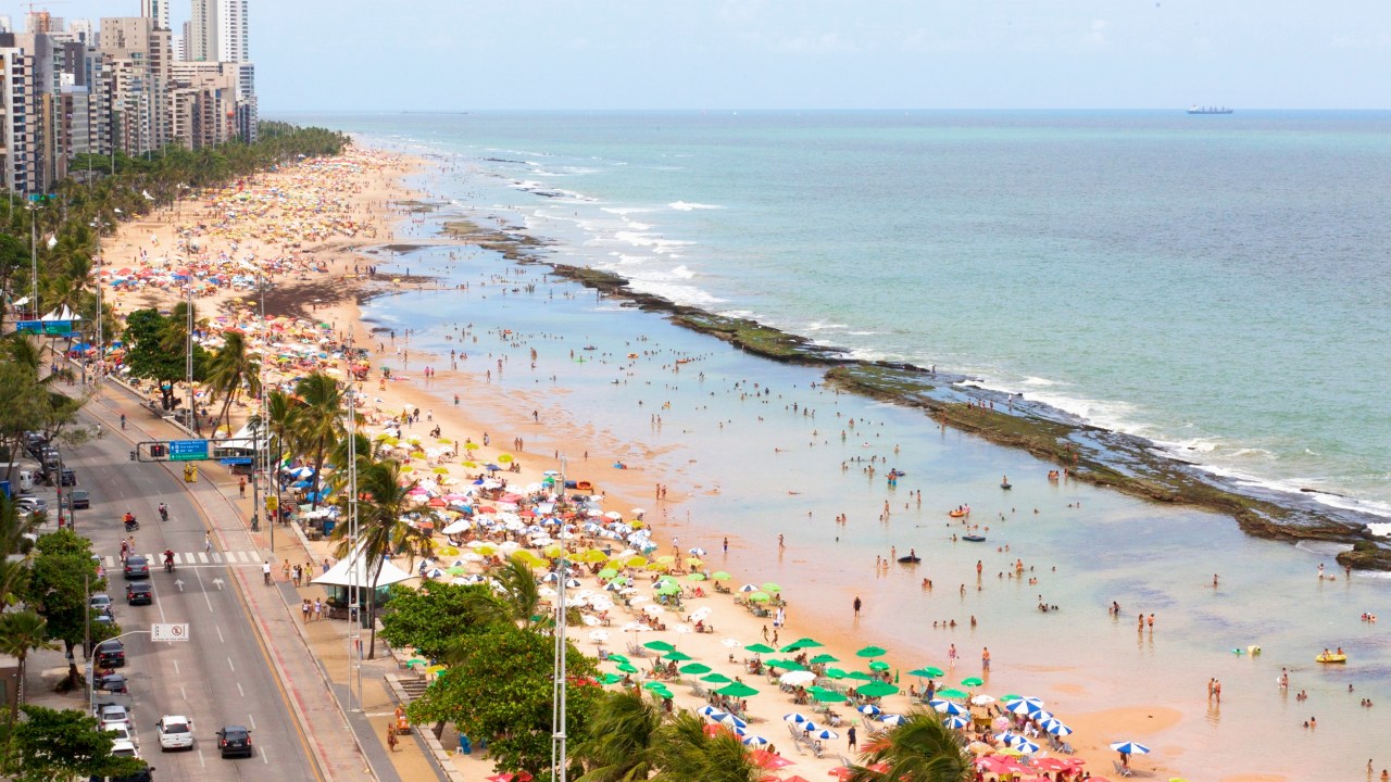 Praia de Boa Viagem, Recife, Pernambuco