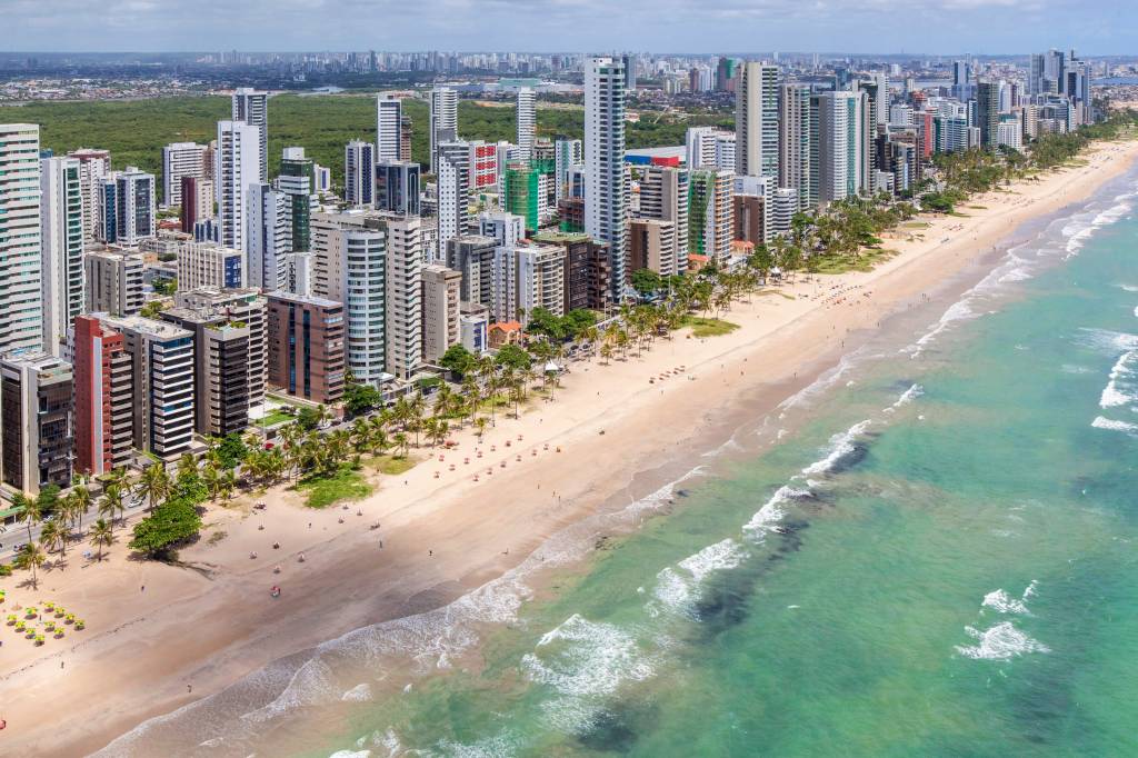 Praia de Boa Viagem, Recife, Pernambuco