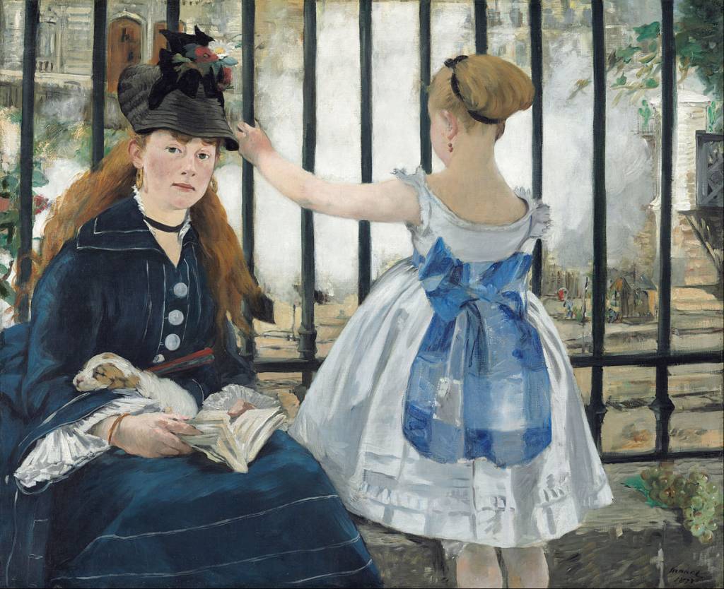 A Ferrovia, Édouard Manet, 1873 A Ferrovia, Édouard Manet, 1873