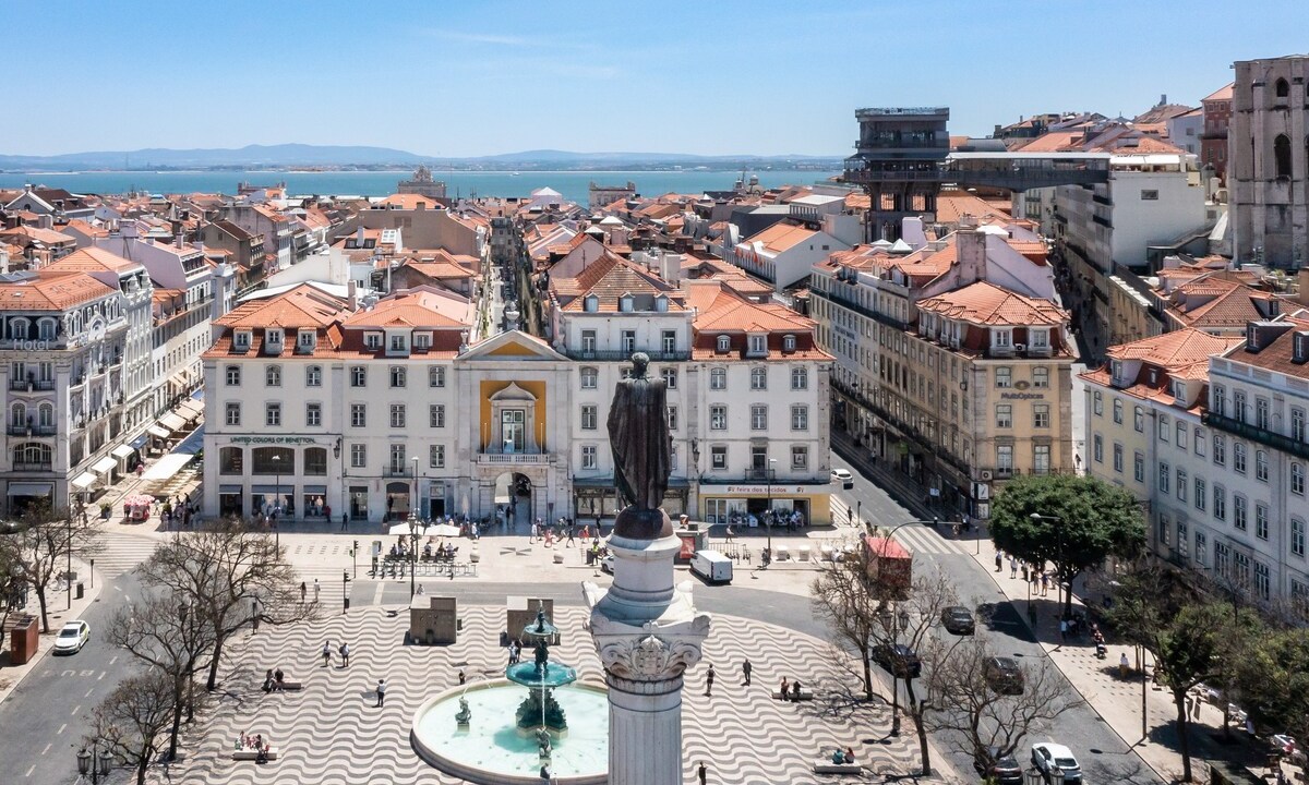 Praça do Rossio, Lisboa, Portugal