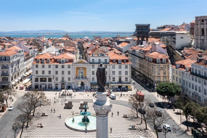 Praça do Rossio, Lisboa, Portugal