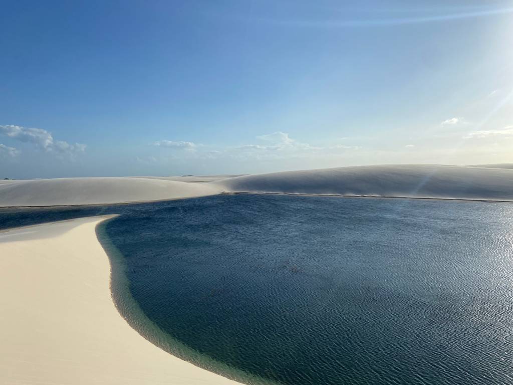Lagoa das Andorinhas, Lençóis Maranhenses, Maranhão, Brasil Lagoa das Andorinhas, Lençóis Maranhenses, Maranhão, Brasil