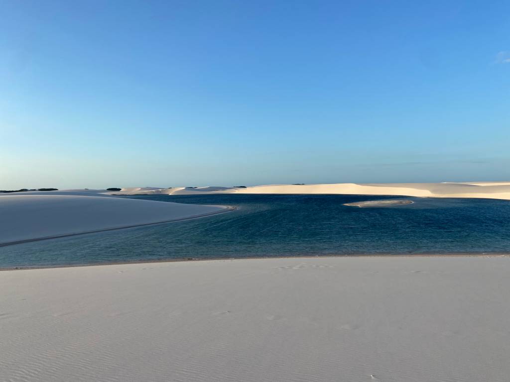 Lagoa da América, Santo Amaro, Lençóis Maranhenses, Maranhão, Brasil Lagoa da América, Santo Amaro, Lençóis Maranhenses, Maranhão, Brasil