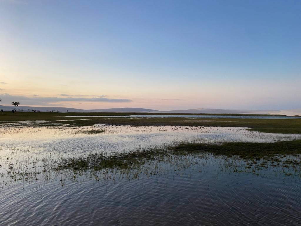 Rio Alegre, Santo Amaro, Lençóis Maranhenses, Maranhão, Brasil Rio Alegre, Santo Amaro, Lençóis Maranhenses, Maranhão, Brasil