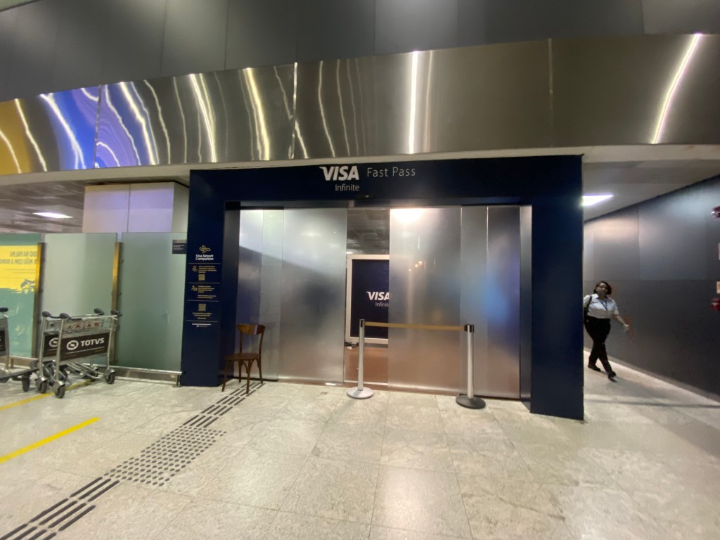 Visa Infinite Pass, Aeroporto de Guarulhos, São Paulo, Brasil