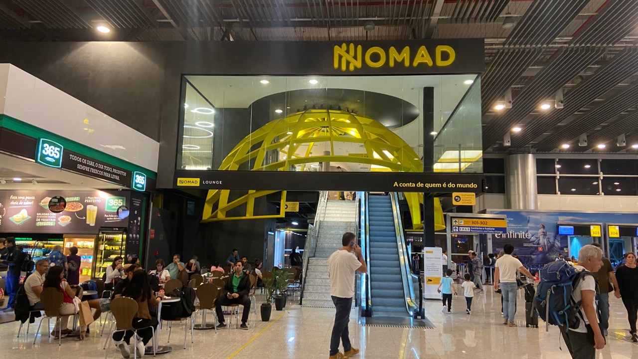 Nomad Lounge, Aeroporto de Guarulhos, São Paulo, Brasil