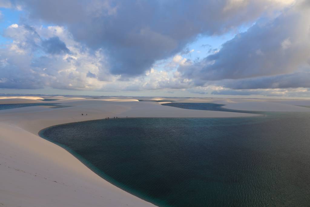 Emendadas, Santo Amaro, Lençóis Maranhenses, Maranhão, Brasil Emendadas, Santo Amaro, Lençóis Maranhenses, Maranhão, Brasil