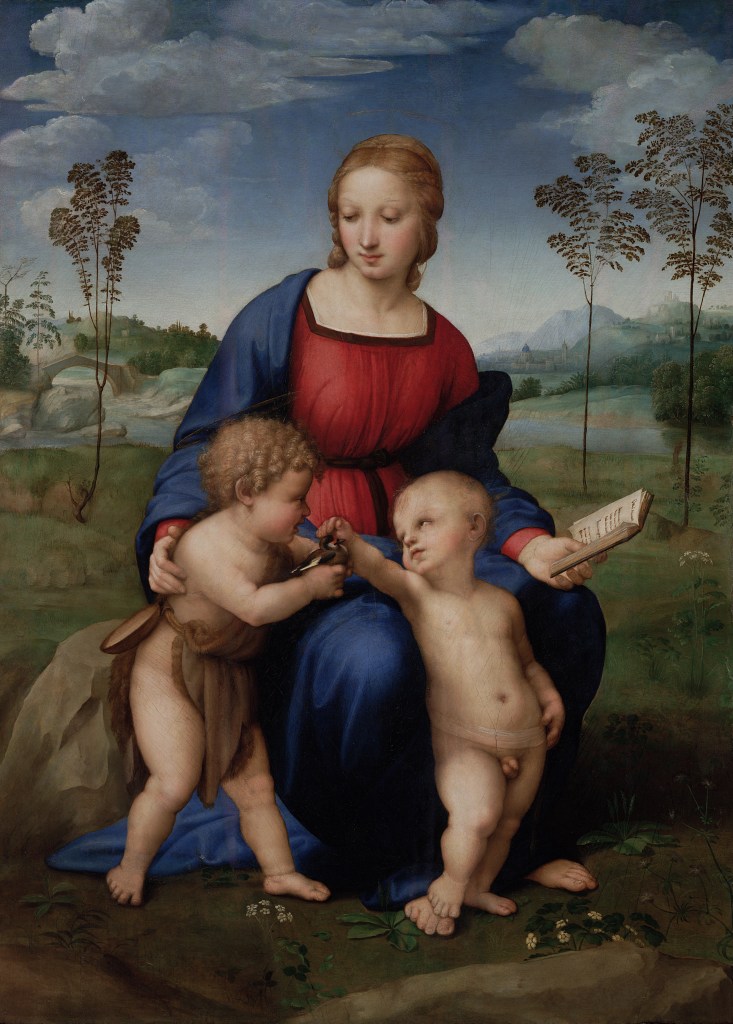 "Madonna del Cardellino" de Rafael Sanzio