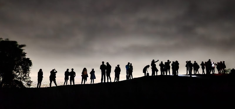 Caminhada Noturna na Trilha da Pedra Grande, Parque Estadual da Cantareira, São Paulo