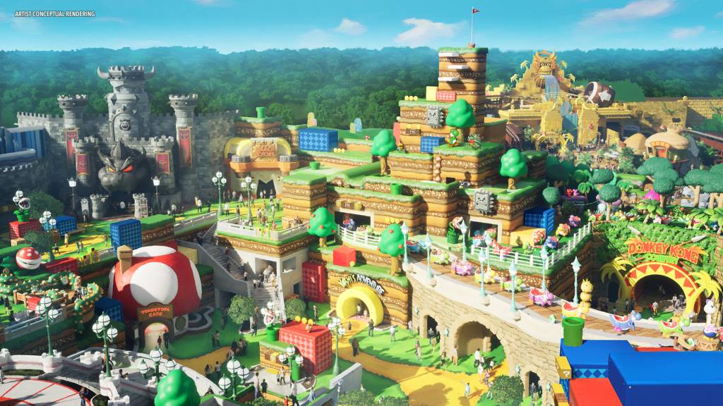 Super Nintendo World, Universal Epic Universe, Orlando, Flórida, Estados Unidos