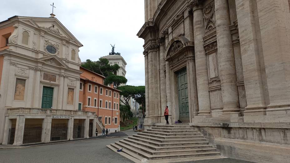 Igreja de São Lucas e Santa Martina Igreja de São Lucas e Santa Martina