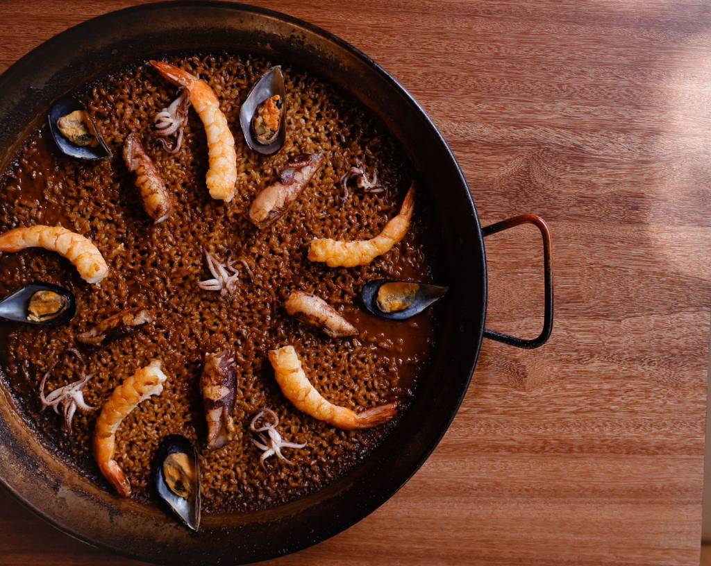 Cala del Tanit – foto Juliana Primon_Divulgação Cala del Tanit: a paella marinera serve até três pessoas