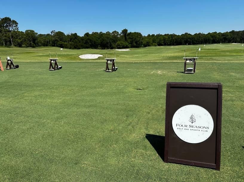 Driving range para treinar as tacadas