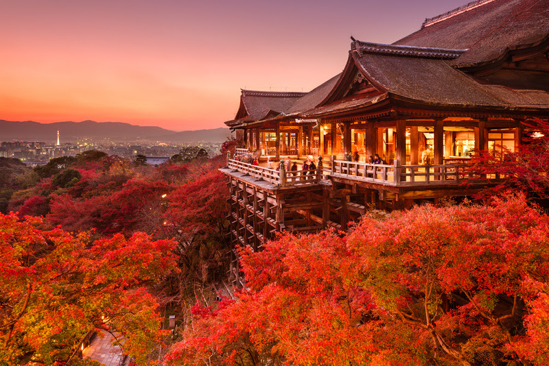 Templo Kiyomizudera, Kyoto, Japão