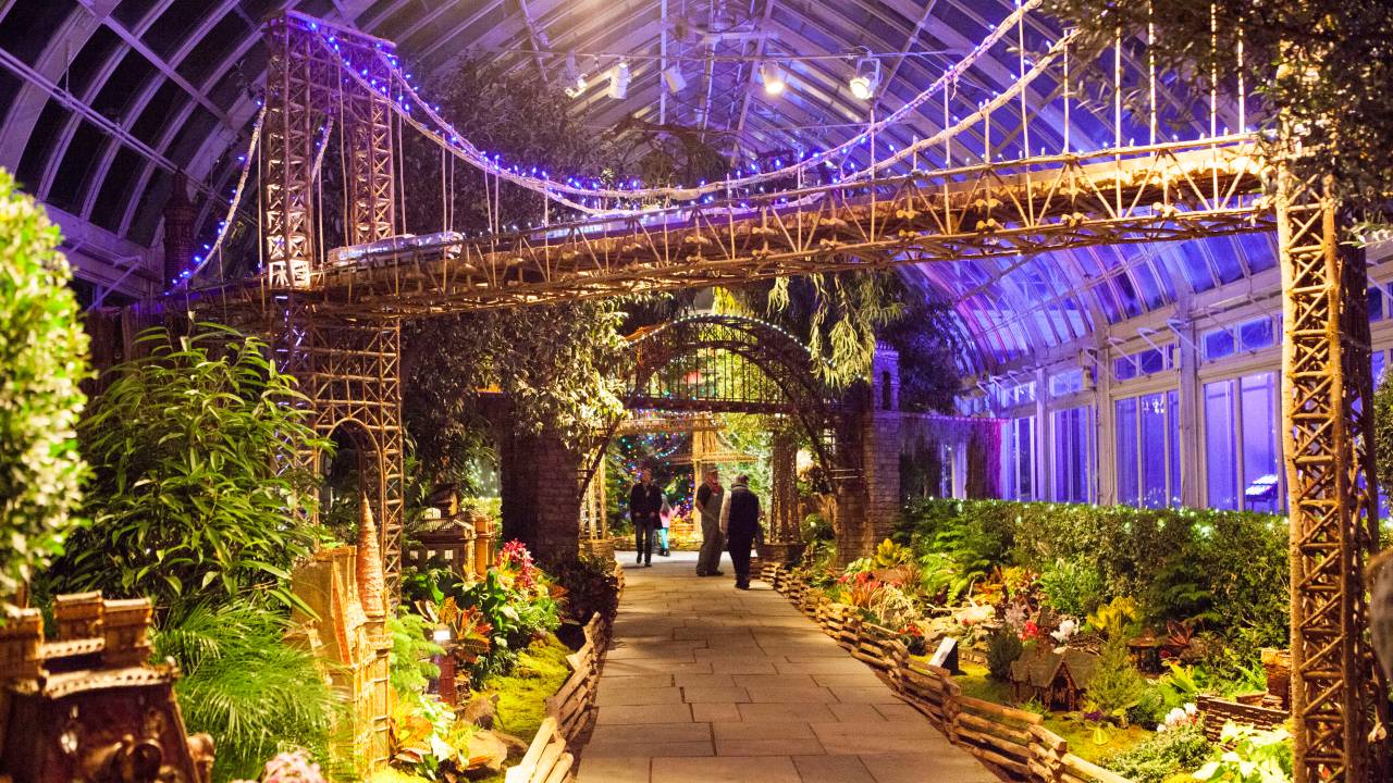NYBG Holiday Train Show, Belmont, Bronx, NYC