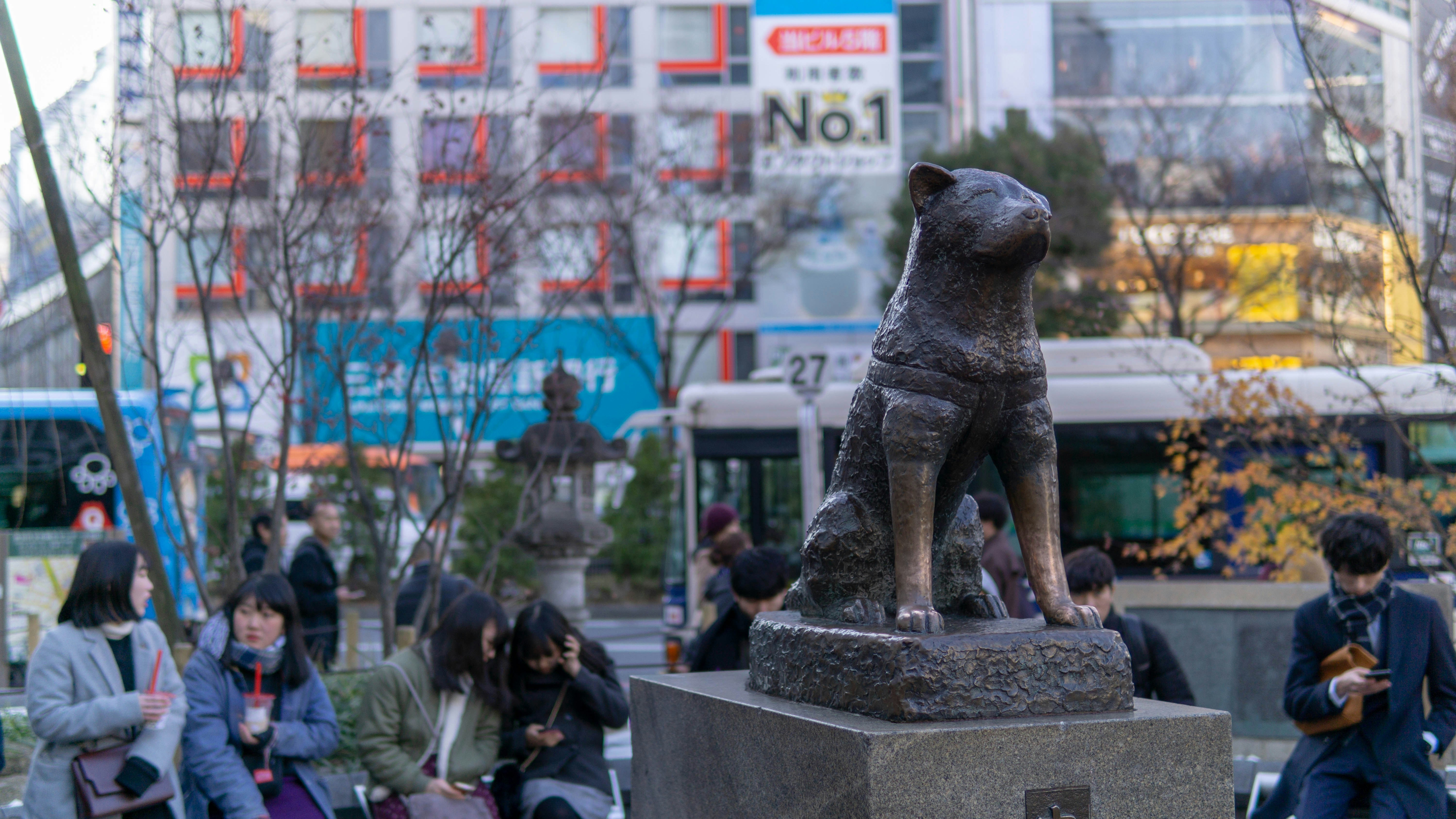 estatua-hachiko