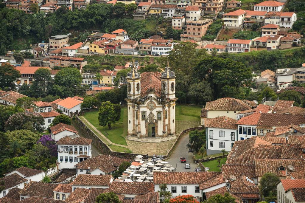 Igreja São Francisco de Assis, Ouro Preto, Minas Gerais, Brasil