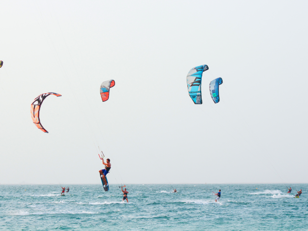 Kite Beach, Dubai, Emirados Árabes