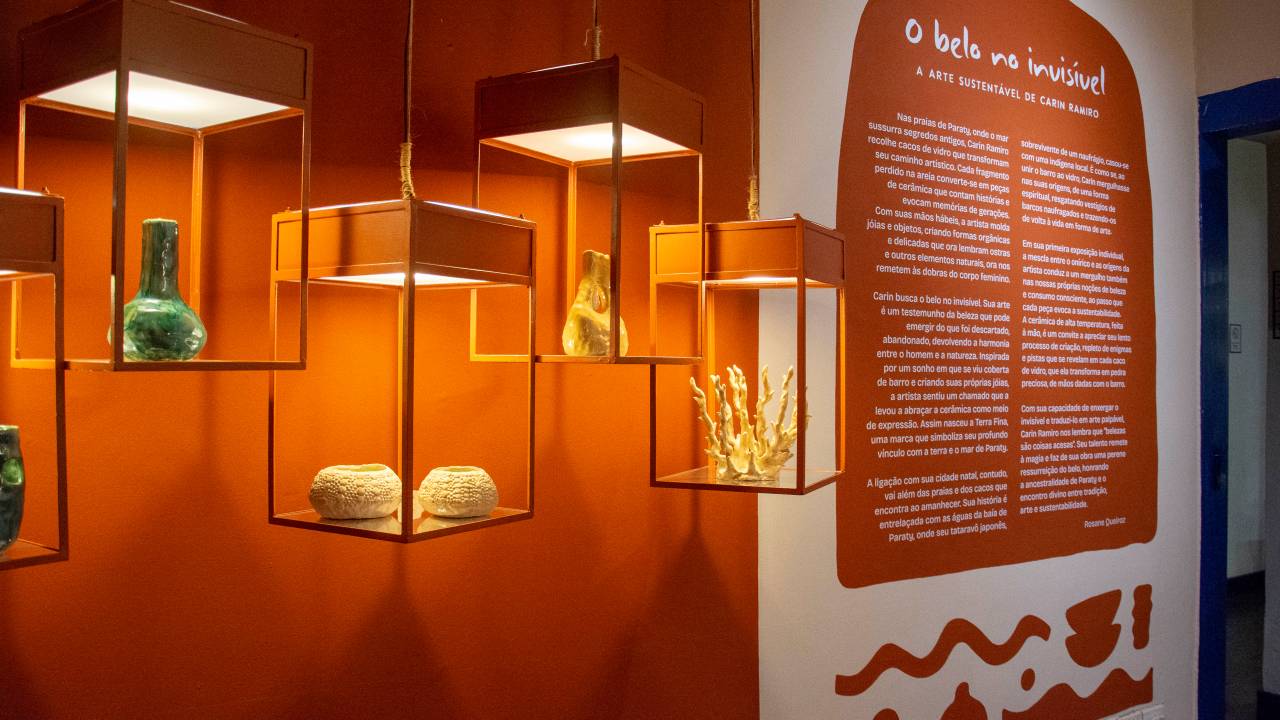 Exposição de Carin Ramiro, Casa da Cultura de Paraty, Rio de Janeiro