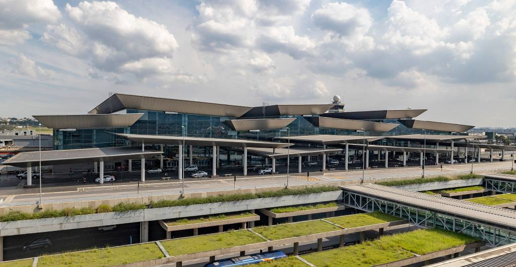 O Terminal 3 do Aeroporto de Guarulhos é ponto de partida da maioria dos voos internacionais