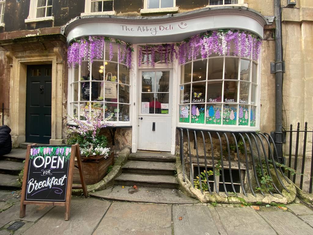 The Abbey Deli, Bath, Inglaterra The Abbey Deli, Bath, Inglaterra
