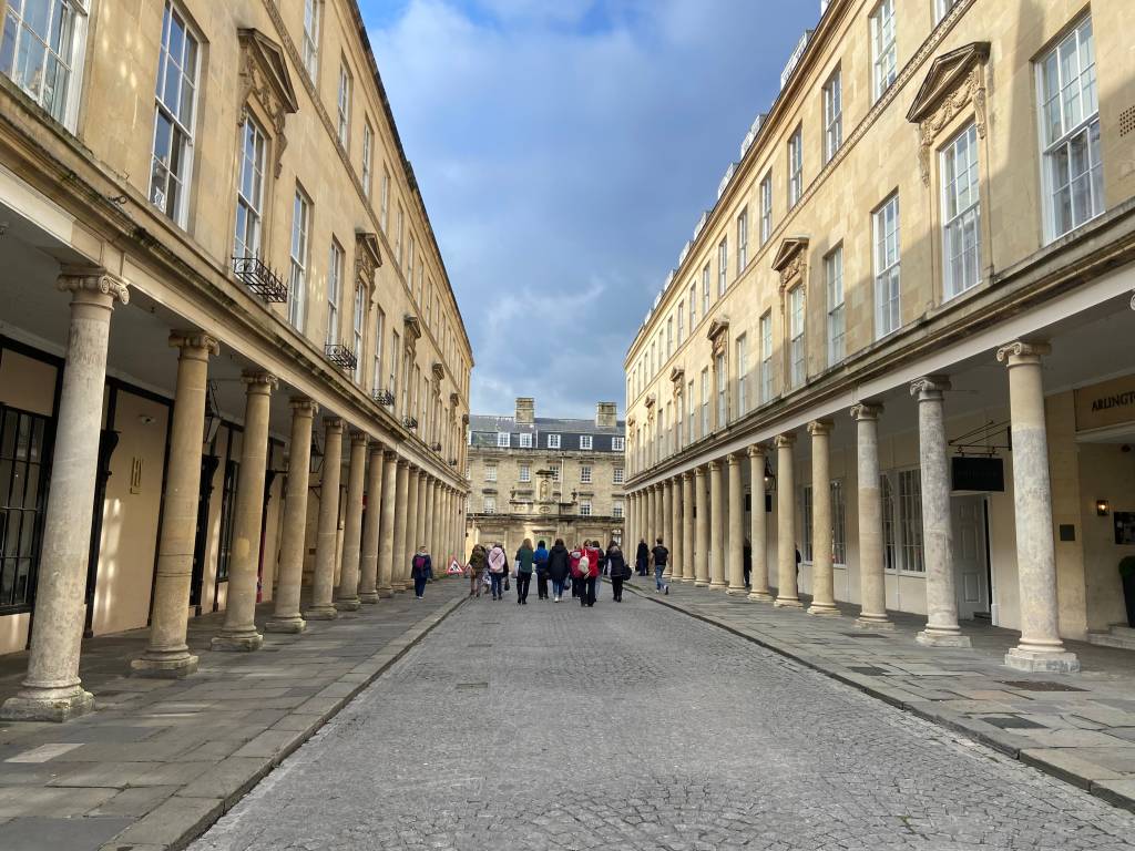 Bath Street, Bath, Inglaterra Bath Street, Bath, Inglaterra