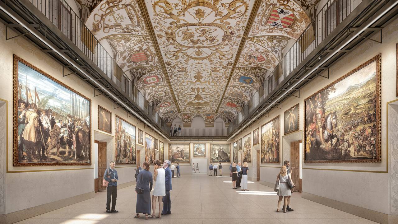 Salão dos Reinos, Museu do Prado, Madri Espanha