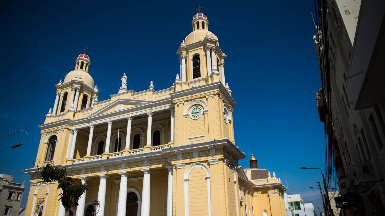 Catedral Santa María da cidade de Chiclayo, no Peru