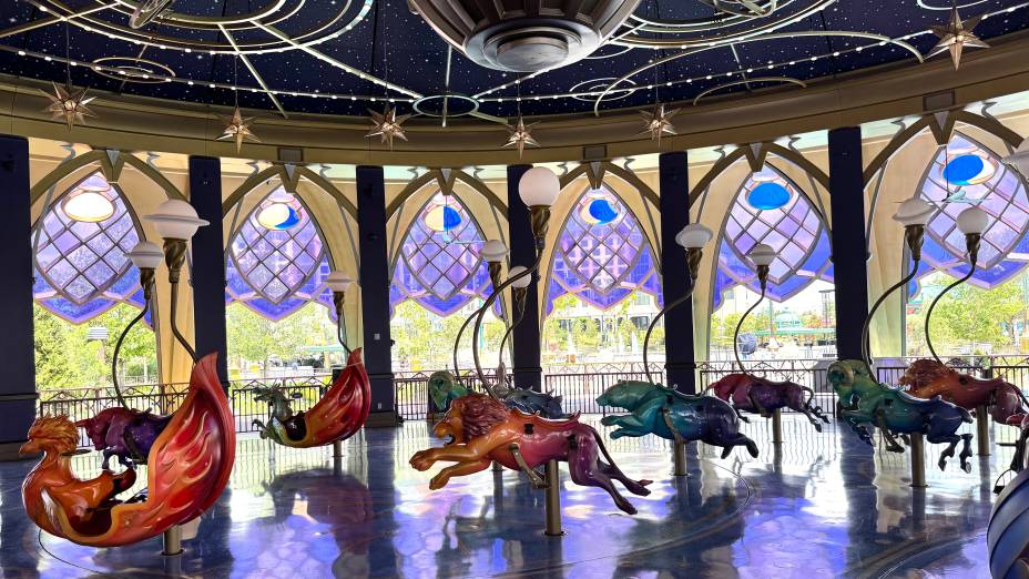 Constellation Carousel: coreografia como se estivesse no espaço Constellation Carousel: coreografia como se estivesse no espaço